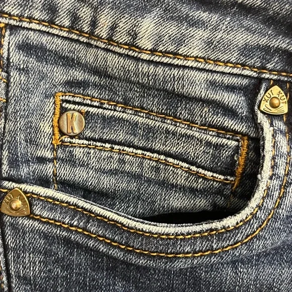 Kut from the Kloth Classic Blue Women's Toothpick Skinny Jeans Size 4 - Picture 5 of 10